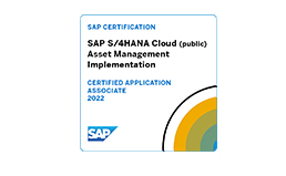 SAP Certified Application Associate-SAP S/4 HANA Asset Manag
